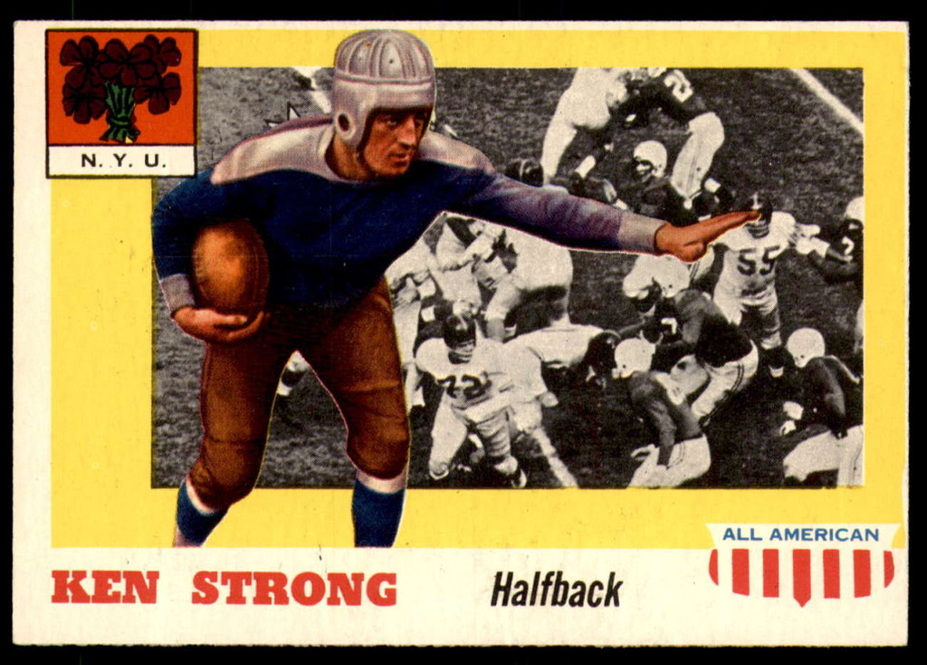 1955 Topps All American #24 Ken Strong Near Mint 