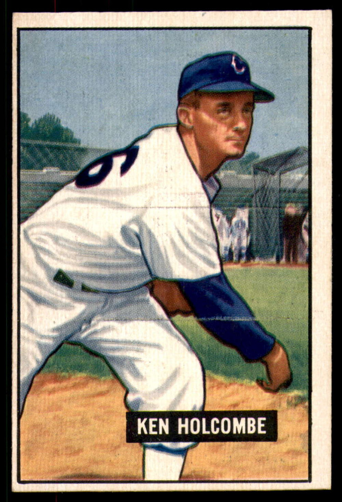 1951 Bowman #267 Ken Holcombe Ex-Mint RC Rookie  ID: 210064