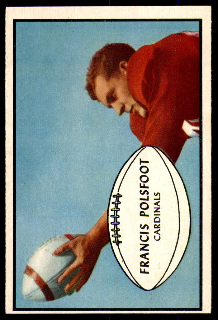 1953 Bowman #7 Fran Polsfoot Near Mint+ 