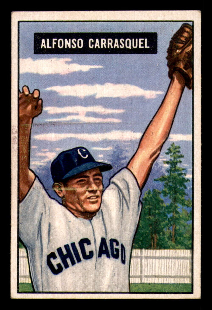 1951 Bowman #60 Chico Carrasquel Excellent RC Rookie  ID: 298372