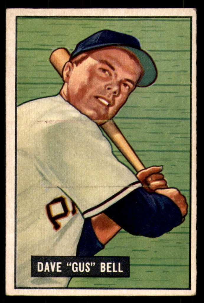 1951 Bowman #40 Dave Bell Excellent RC Rookie 