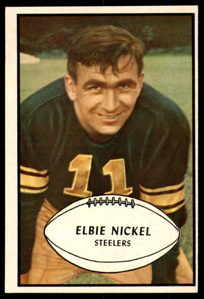 1953 Bowman #18 Elbert Nickel Ex-Mint 