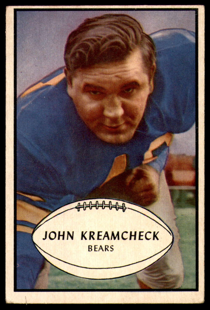 1953 Bowman #75 John Kreamcheck Excellent SP 