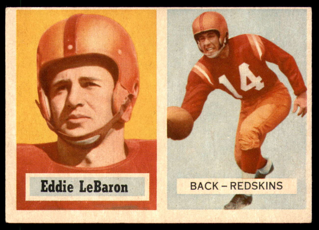 1957 Topps #1 Eddie LeBaron Excellent 