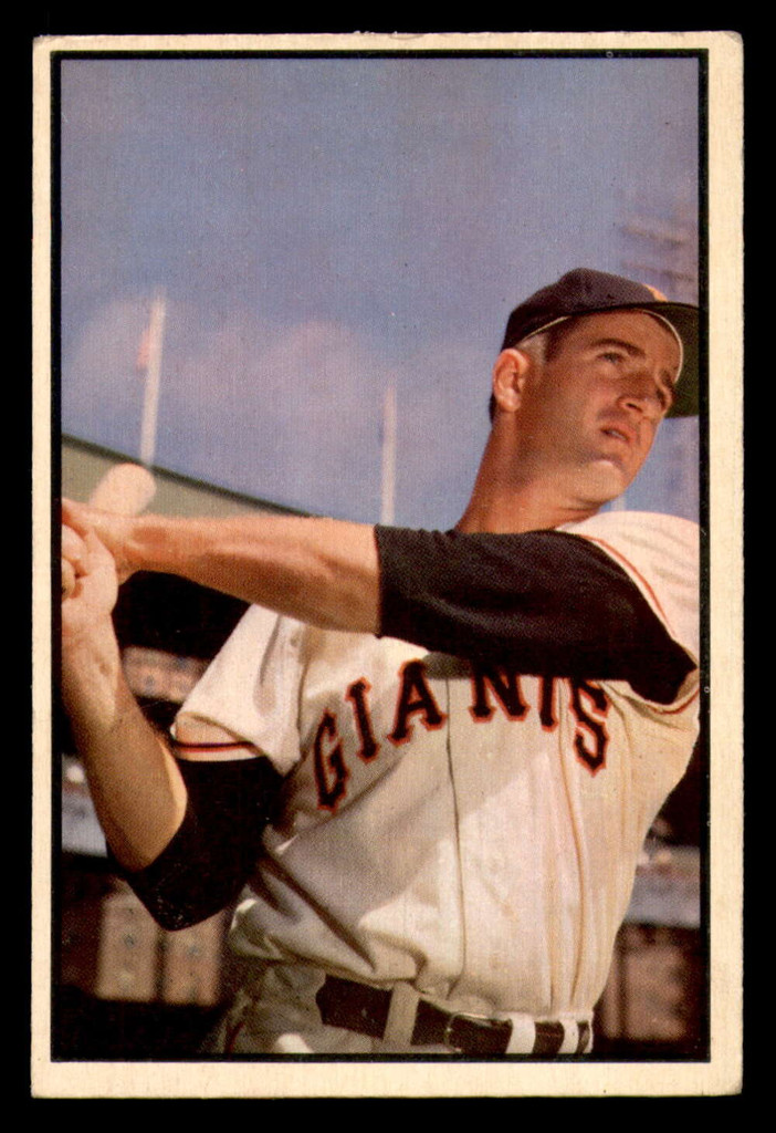 1953 Bowman Color #74 Don Mueller Excellent 