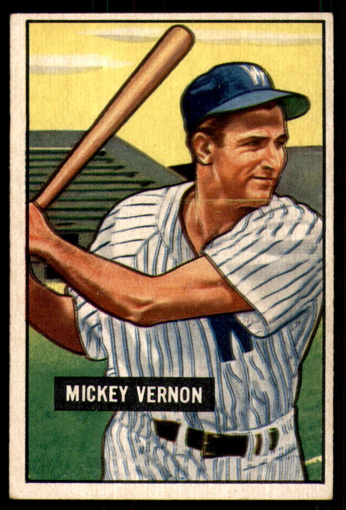 1951 Bowman #65 Mickey Vernon Excellent+  ID: 226771