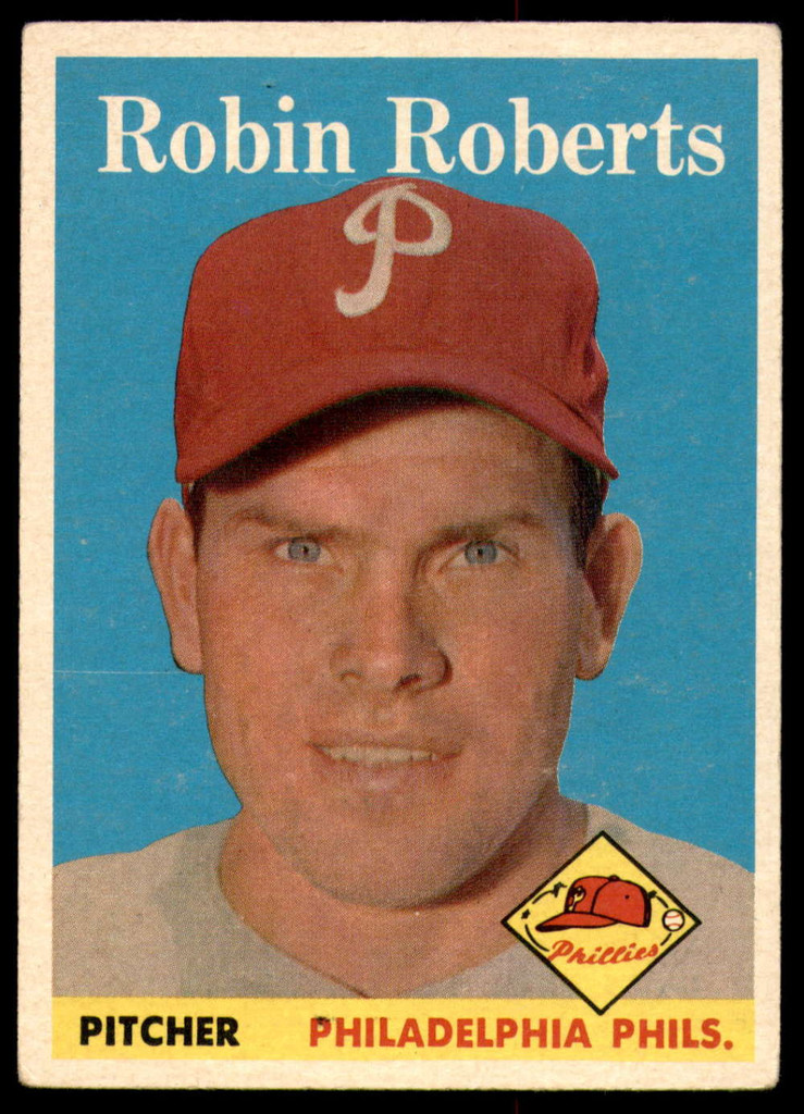 1958 Topps #90 Robin Roberts Very Good  ID: 260982