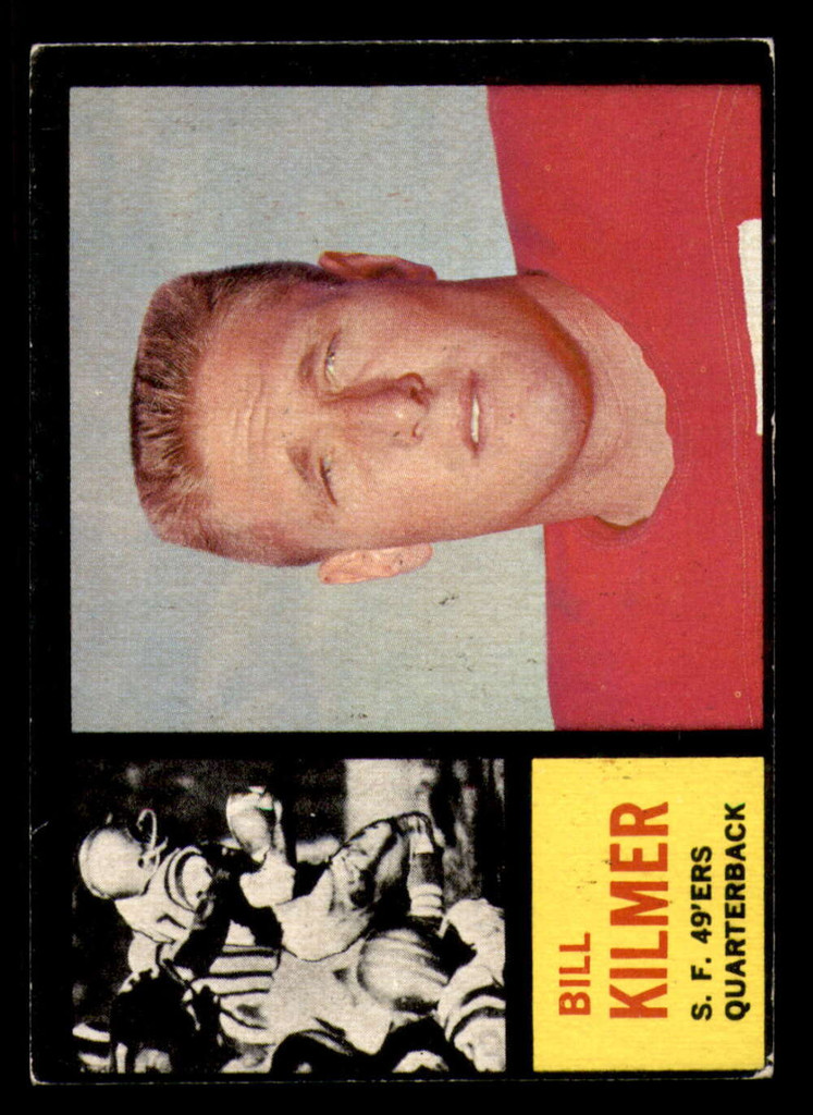 1962 Topps #151 Billy Kilmer Excellent RC Rookie 