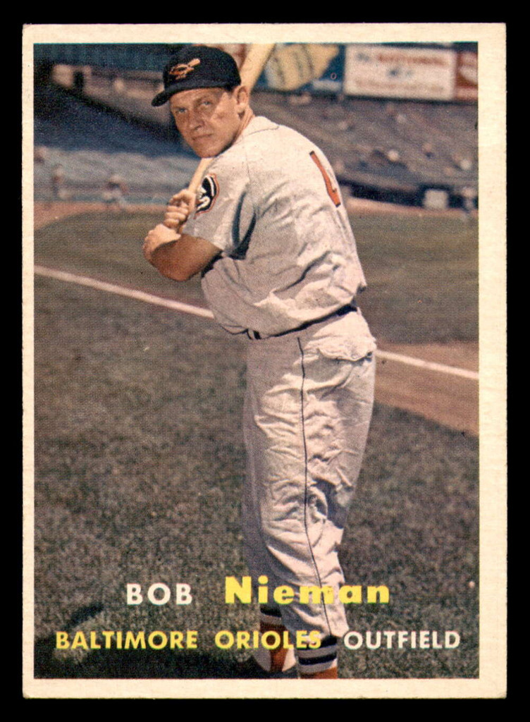 1957 Topps #14 Bob Nieman Ex-Mint  ID: 300505