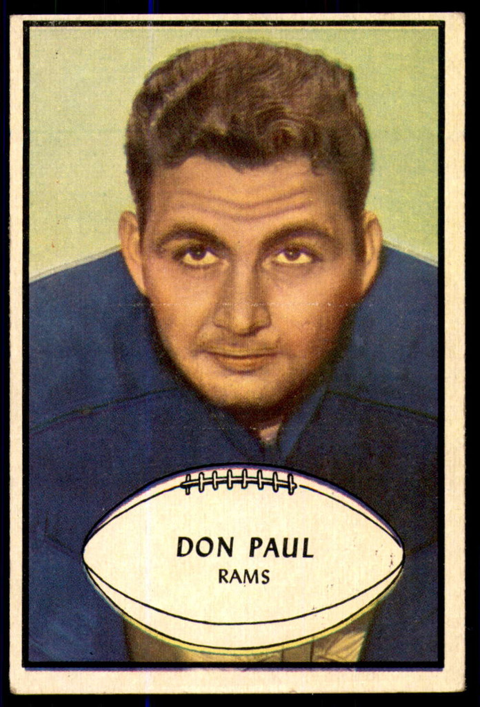 1953 Bowman #47 Don Paul VG-EX SP 