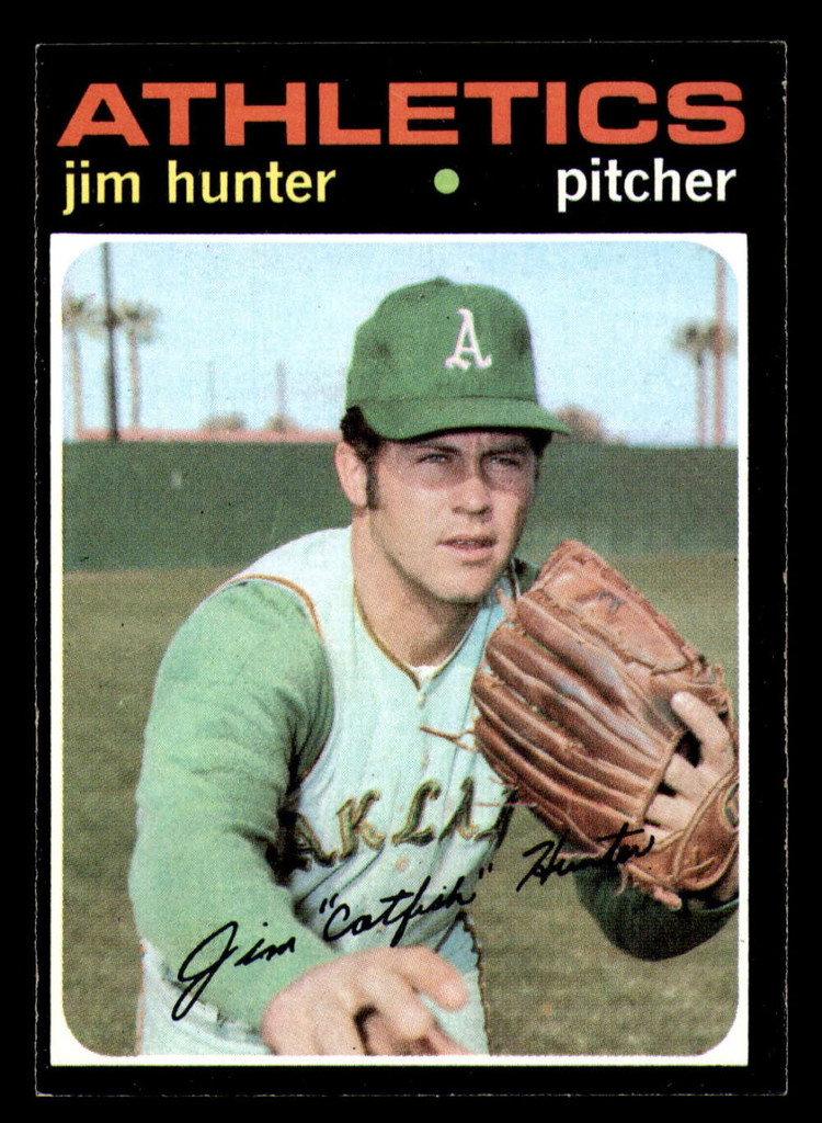 1971 Topps # 45 Jim Hunter Near Mint 