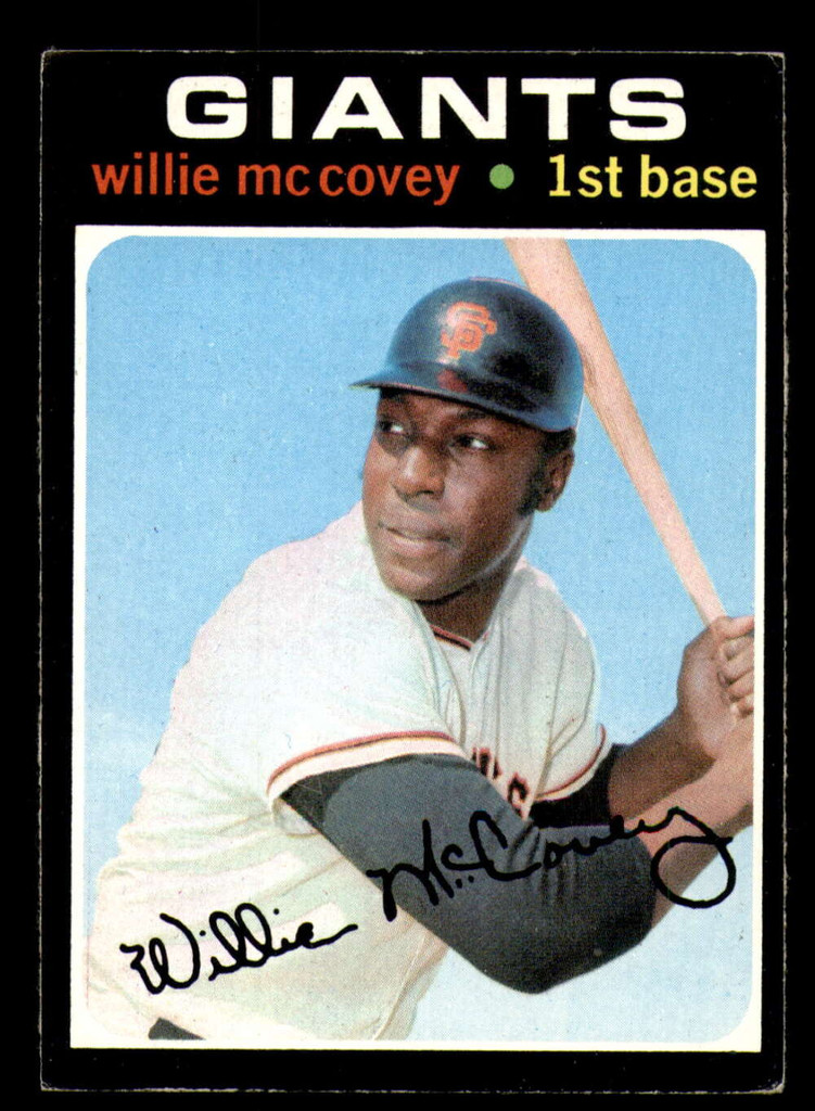 1971 Topps # 50 Willie McCovey Excellent+  ID: 292063