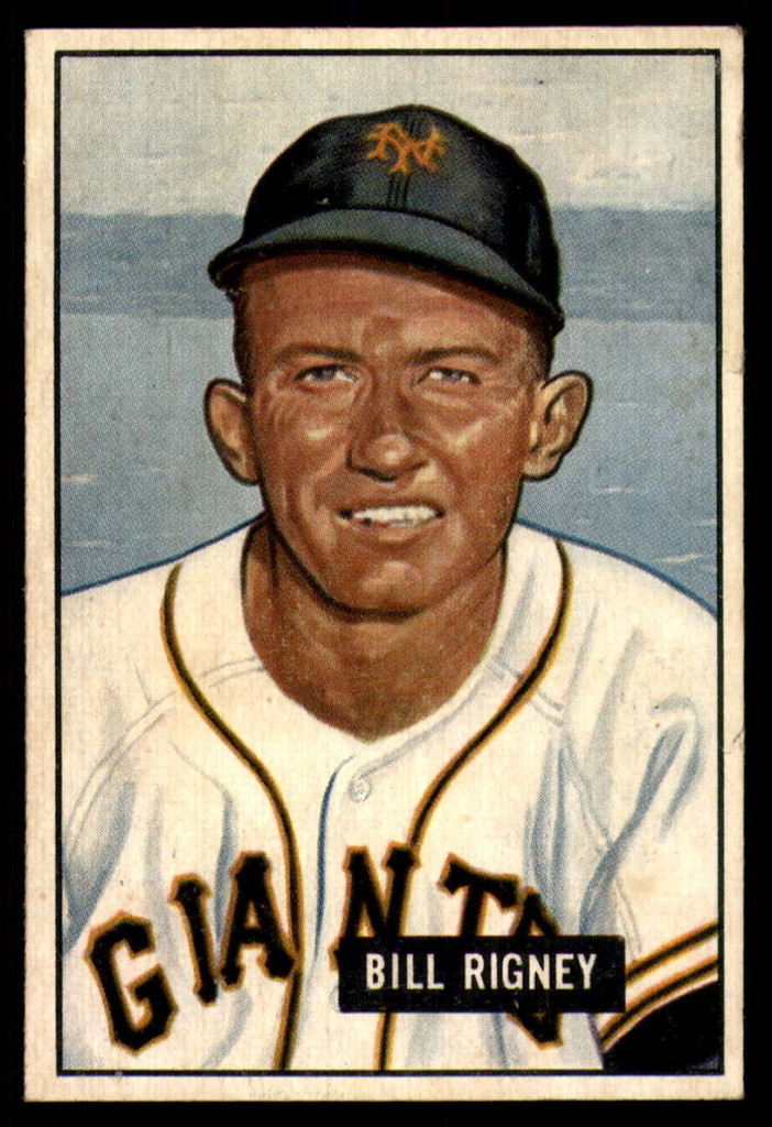 1951 Bowman #125 Bill Rigney Excellent+  ID: 209923