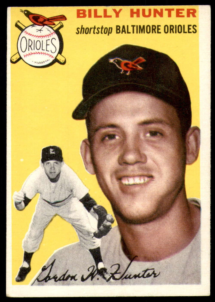 1954 Topps #48 Billy Hunter Excellent+  ID: 219455