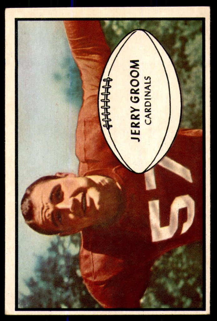 1953 Bowman #13 Jerry Groom Excellent 