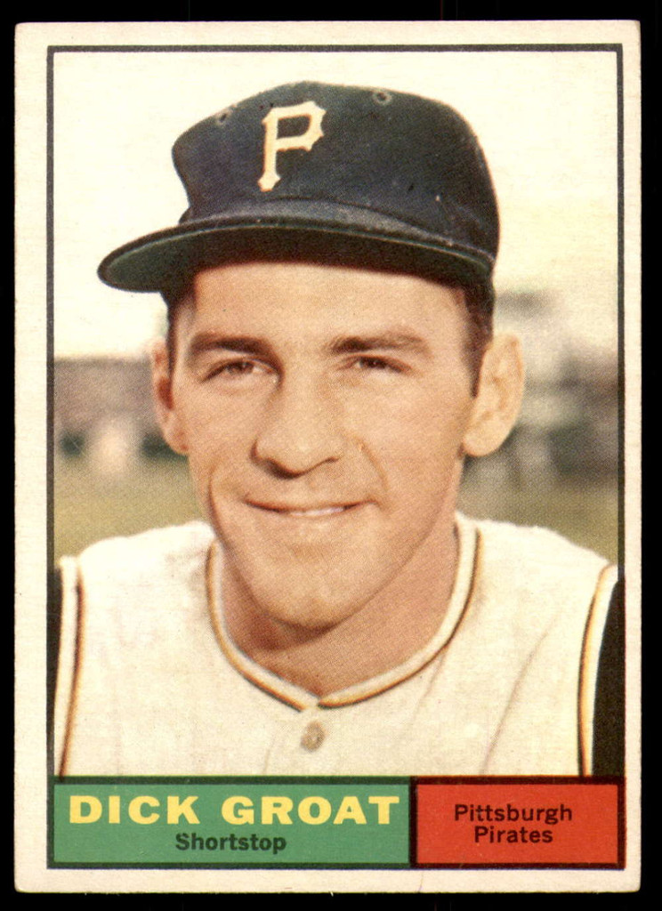 1961 Topps #1 Dick Groat Excellent+  ID: 239704