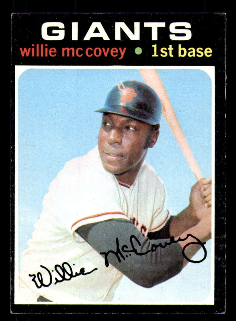1971 Topps # 50 Willie McCovey Excellent+  ID: 266957