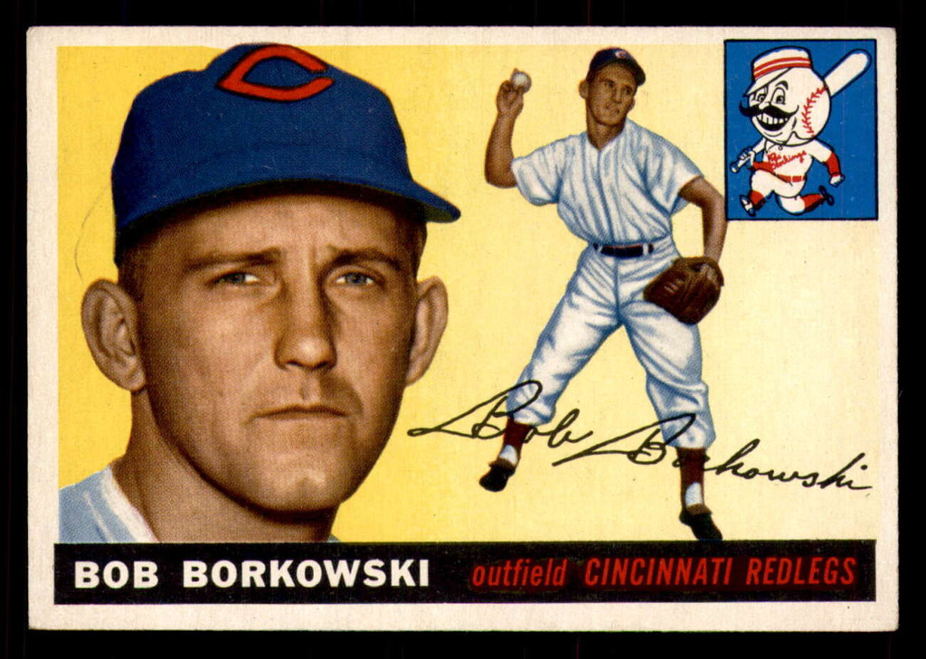 1955 Topps #74 Bob Borkowski UER Excellent+  ID: 296408