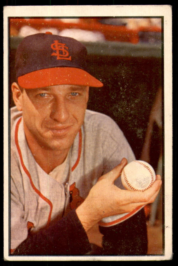 1953 Bowman Color #17 Jerry Staley Very Good  ID: 253026