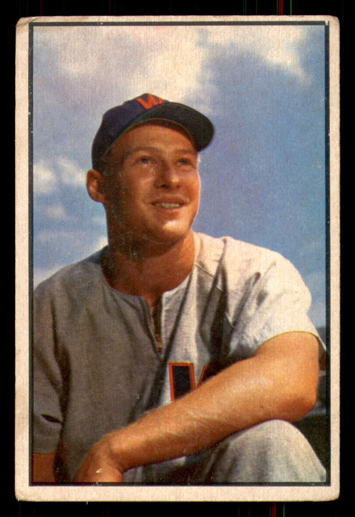 1953 Bowman Color #24 Jackie Jensen Very Good 