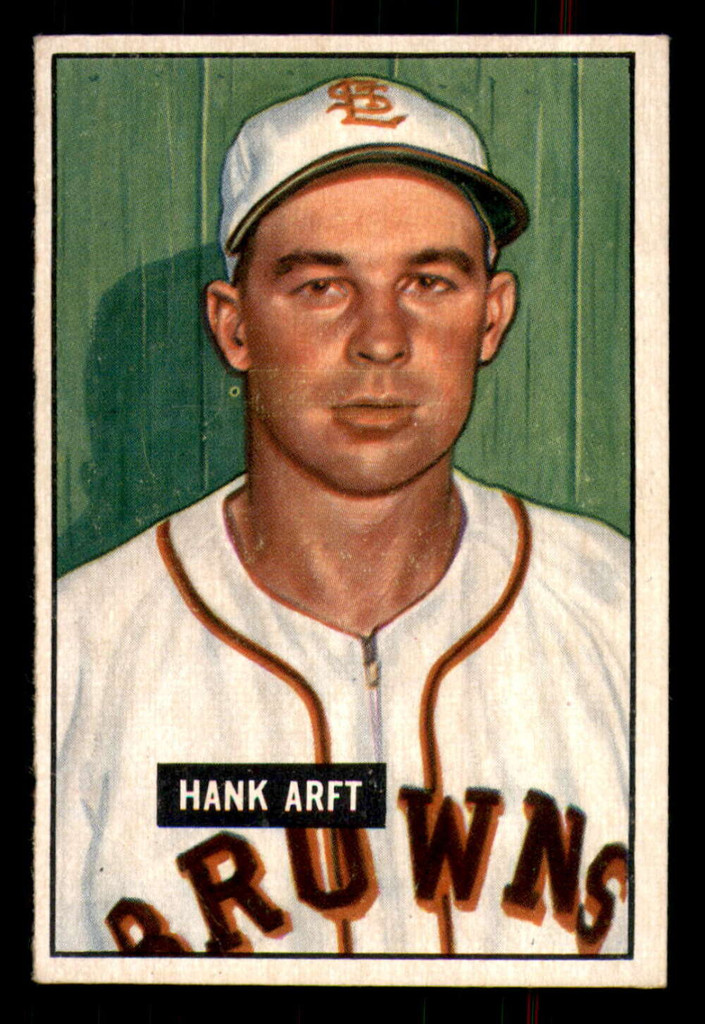 1951 Bowman #173 Hank Arft Excellent+  ID: 298278