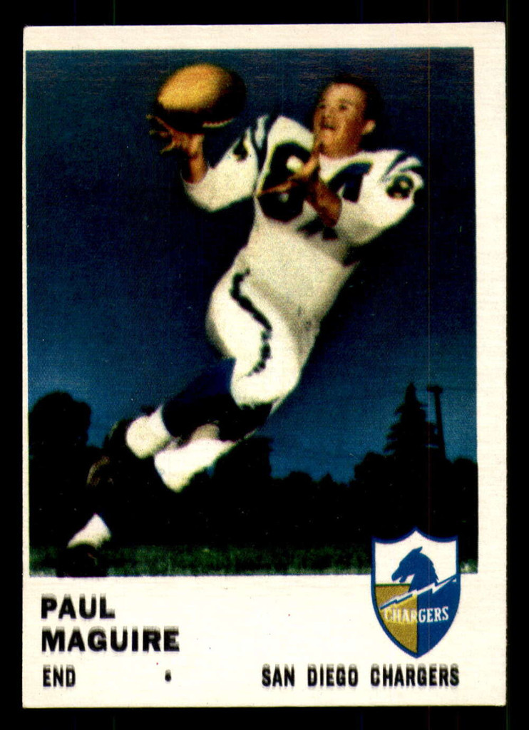 1961 Fleer #160 Paul Maguire Ex-Mint  ID: 271173