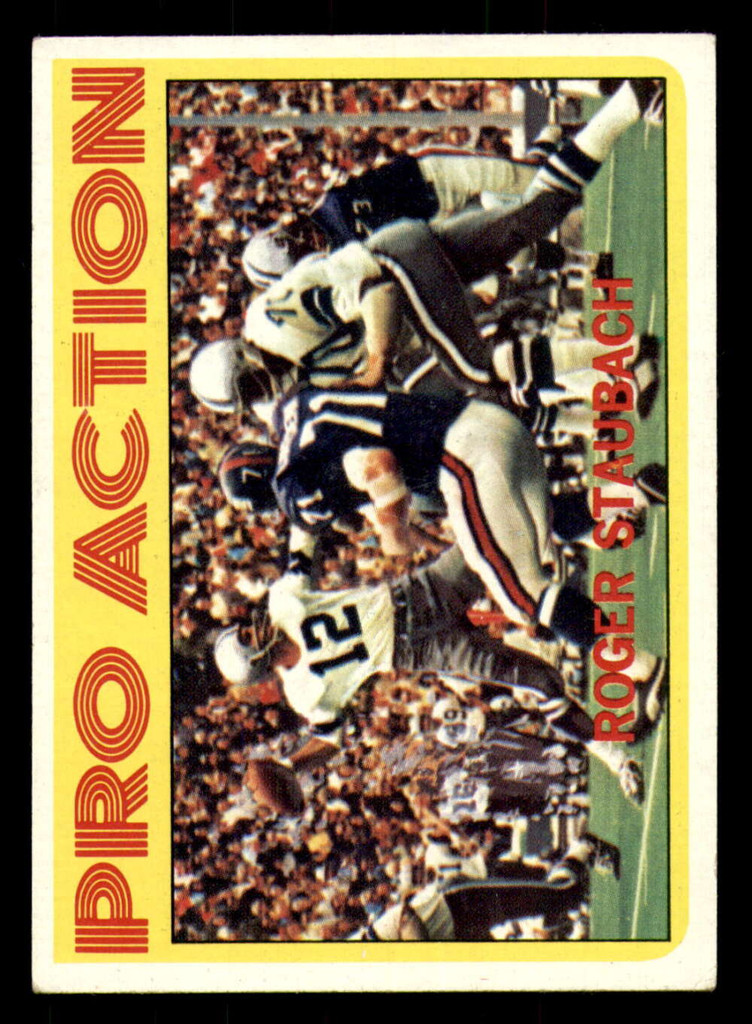 1972 Topps #122 Roger Staubach IA Excellent+  ID: 297606