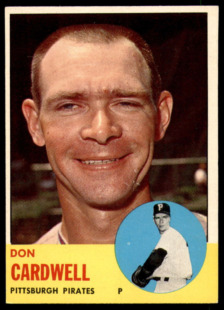1963 Topps #575 Don Cardwell Ex-Mint  ID: 265226