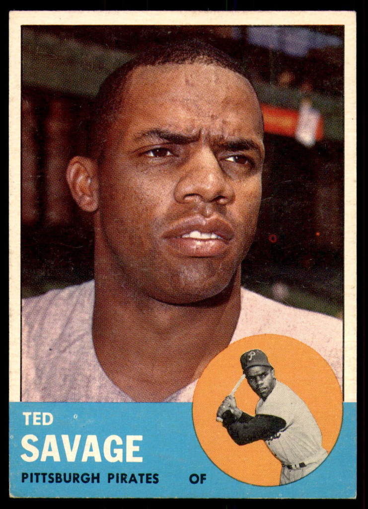 1963 Topps #508 Ted Savage Excellent  ID: 265063