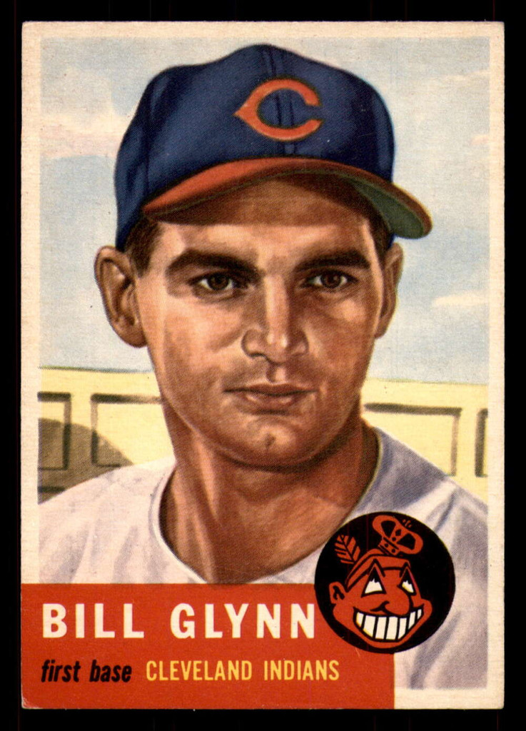 1953 Topps #171 Bill Glynn Very Good RC Rookie 