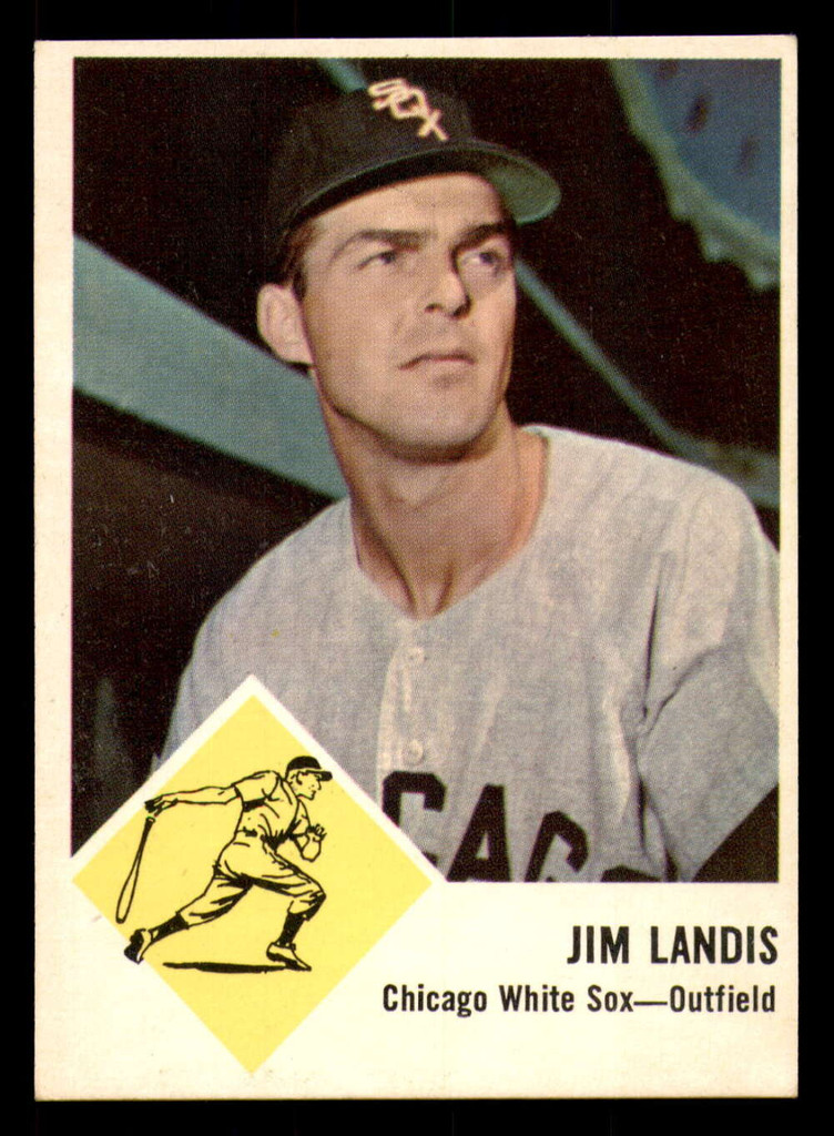 1963 Fleer #10 Jim Landis Ex-Mint  ID: 281506