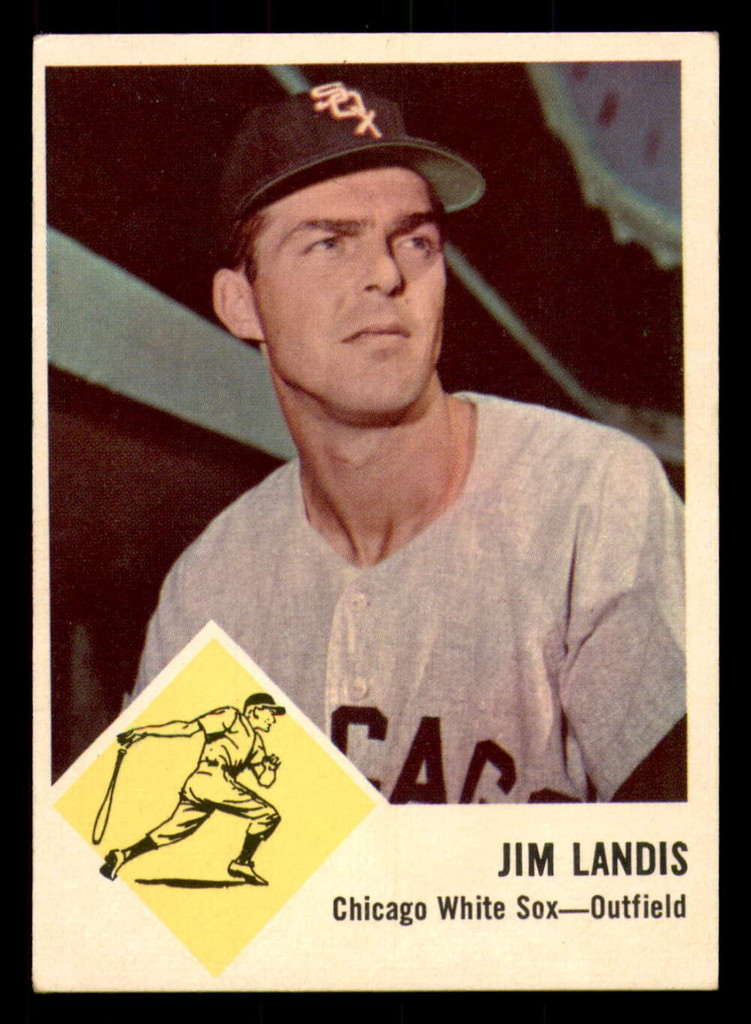 1963 Fleer #10 Jim Landis Ex-Mint  ID: 281508