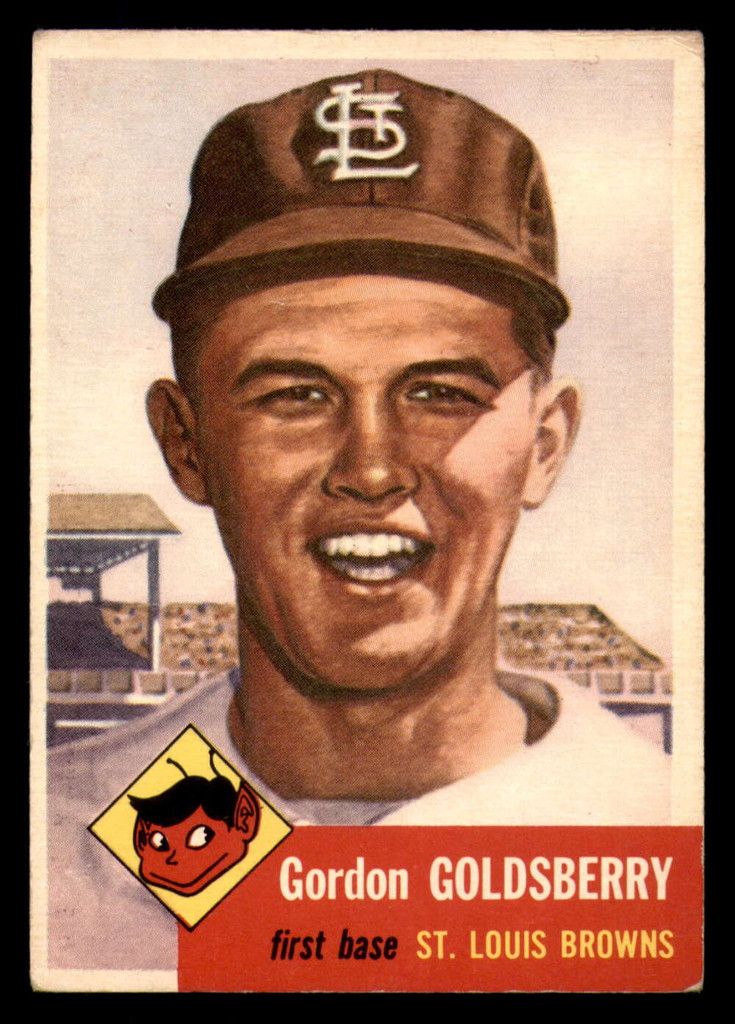 1953 Topps #200 Gordon Goldsberry VG-EX 