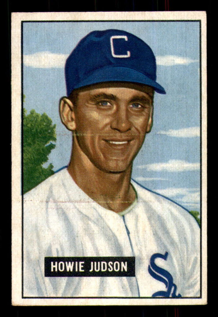 1951 Bowman #123 Howie Judson Excellent 