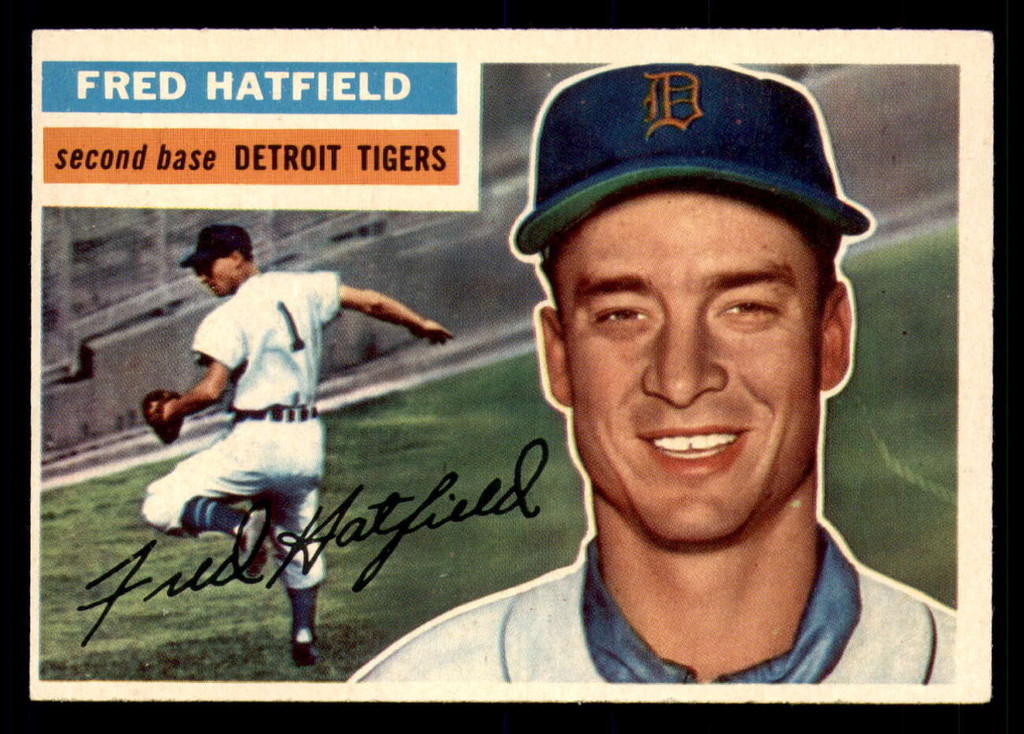 1956 Topps #318 Fred Hatfield Ex-Mint 