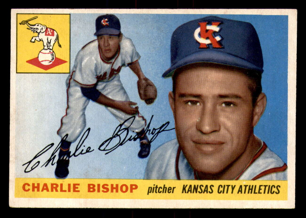 1955 Topps #96 Charlie Bishop Ex-Mint 