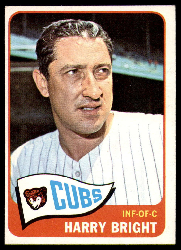 1965 Topps #584 Harry Bright Excellent+  ID: 262620