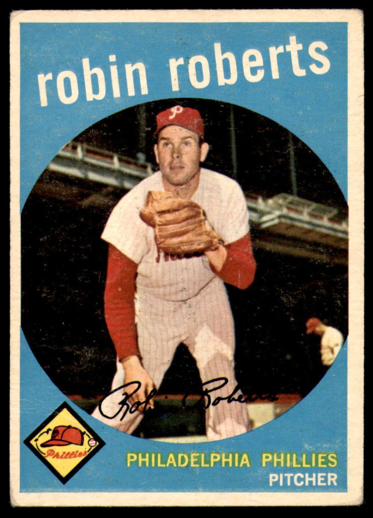 1959 Topps #352 Robin Roberts Very Good  ID: 261092