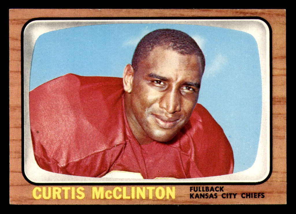 1966 Topps # 72 Curtis McClinton Near Mint  ID: 274946