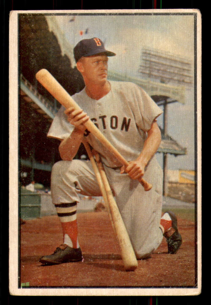 1953 Bowman Color #25 Hoot Evers Good 