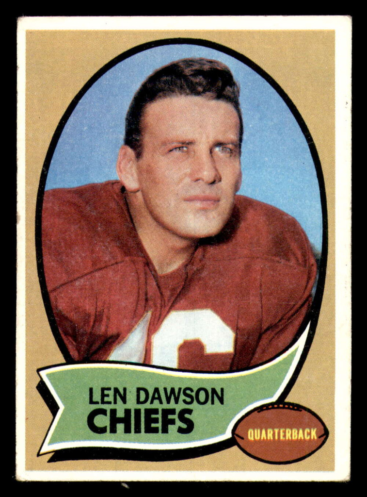 1970 Topps #   1 Len Dawson UER VG-EX 