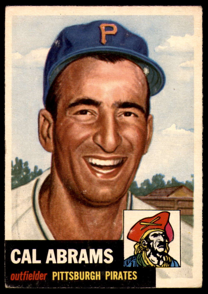 1953 Topps #98 Cal Abrams DP Excellent  ID: 252902