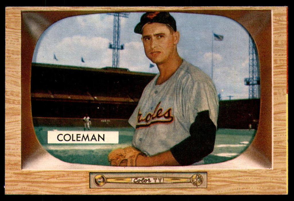1955 Bowman #3 Joe Coleman Excellent+  ID: 255232
