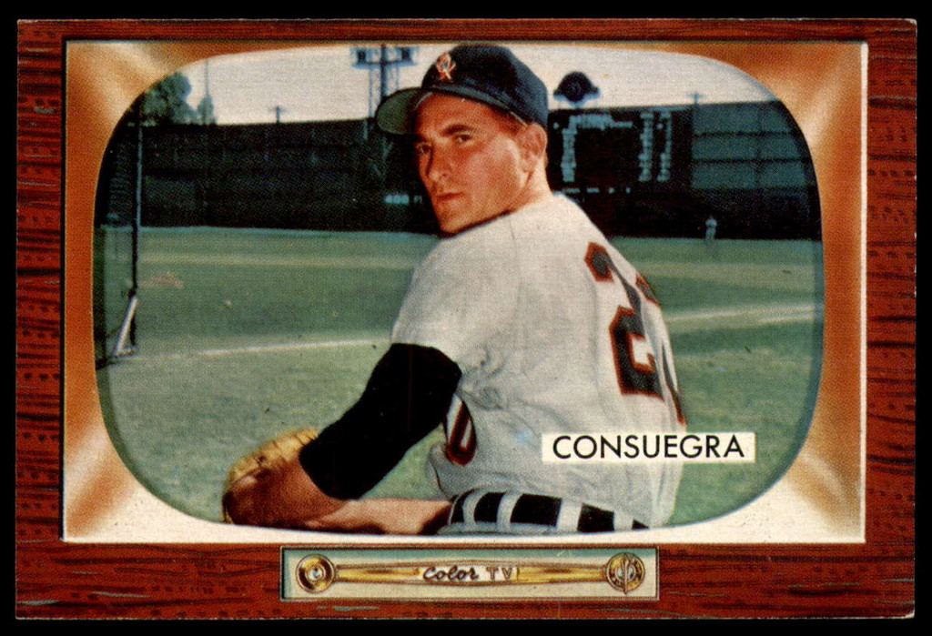 1955 Bowman #116 Sandy Consuegra Ex-Mint 