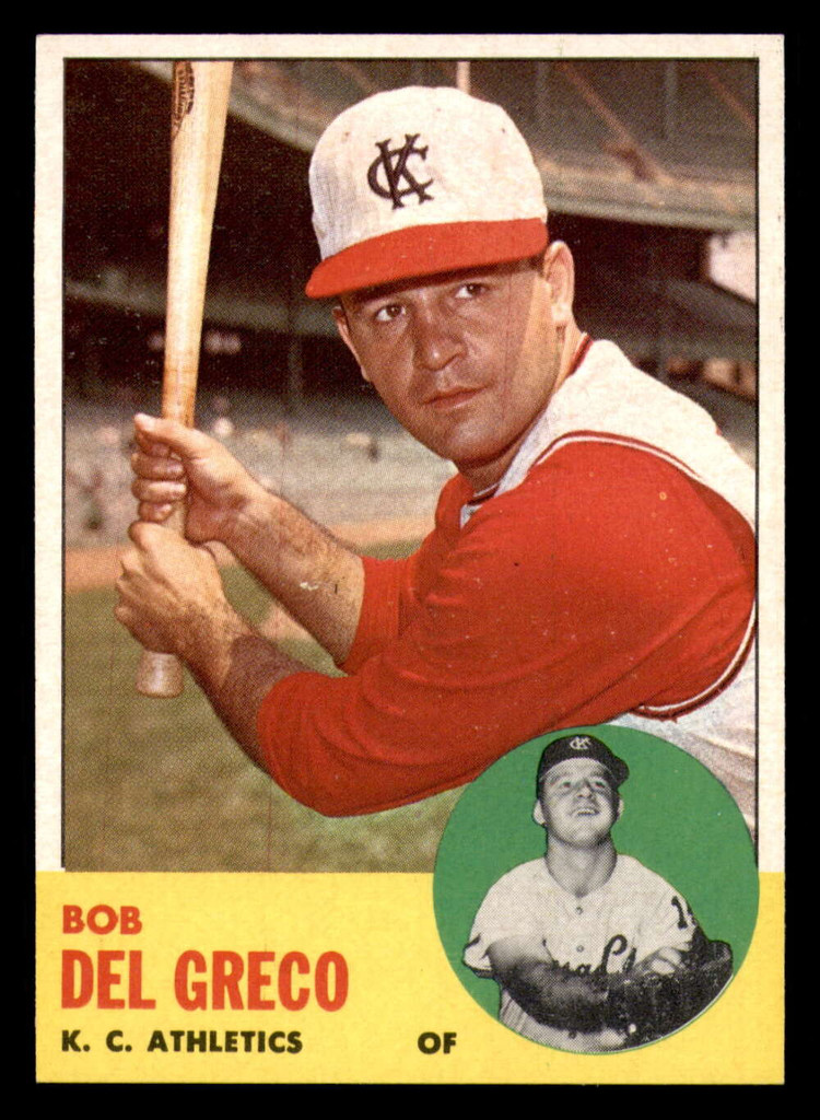 1963 Topps #282 Bobby Del Greco NM-Mint 