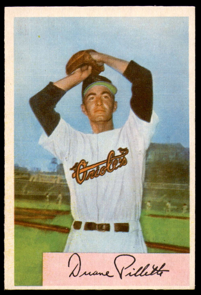 1954 Bowman #133 Duane Pillette Excellent+ 