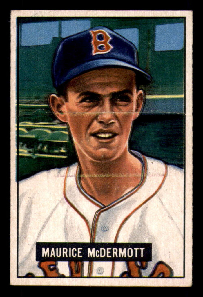 1951 Bowman #16 Mickey McDermott Very Good 