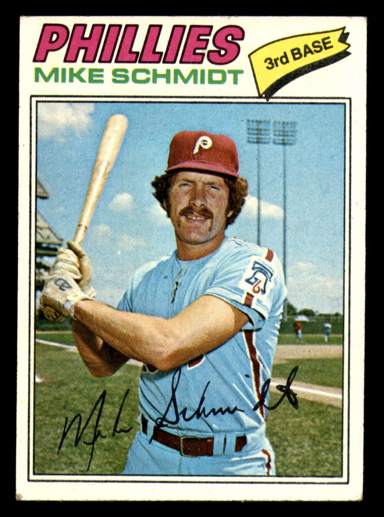 1977 Topps #140 Mike Schmidt Excellent+  ID: 277678