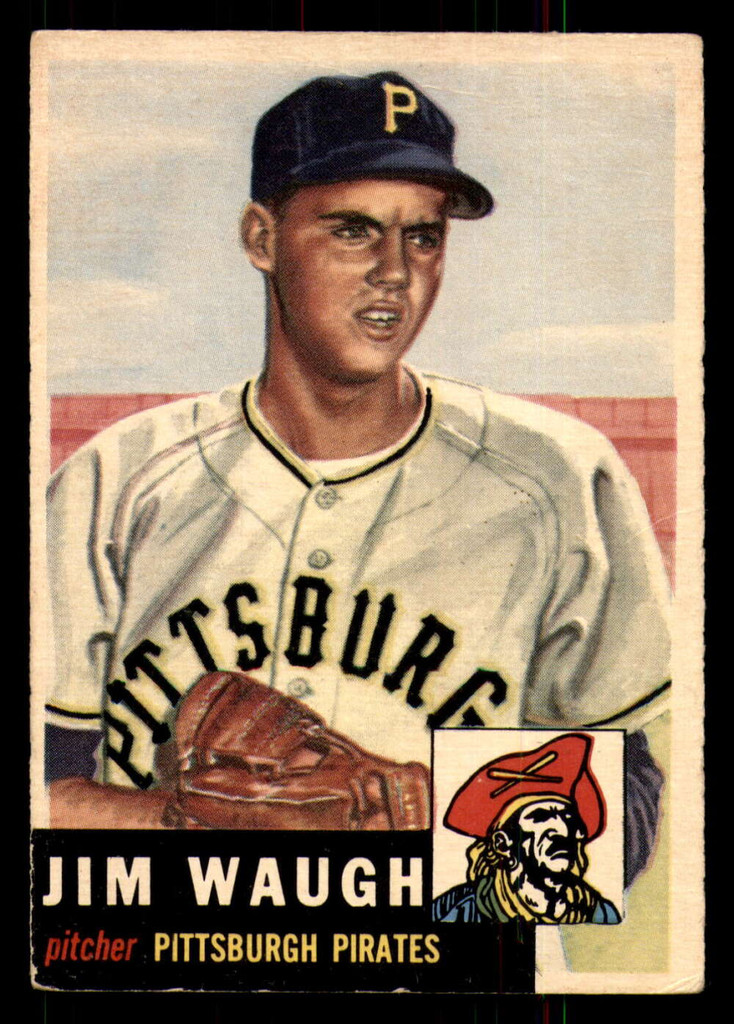 1953 Topps #178 Jim Waugh G-VG RC Rookie 