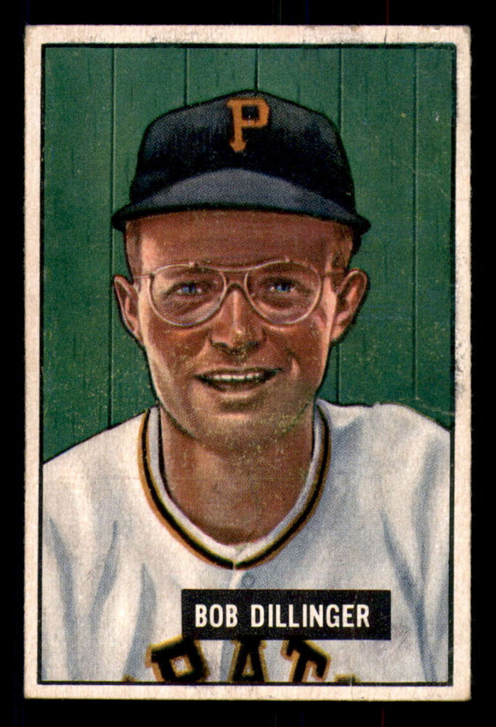 1951 Bowman #63 Bob Dillinger Very Good 